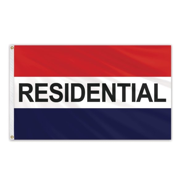 Residential Message Flag 3'x5' Standard Flag